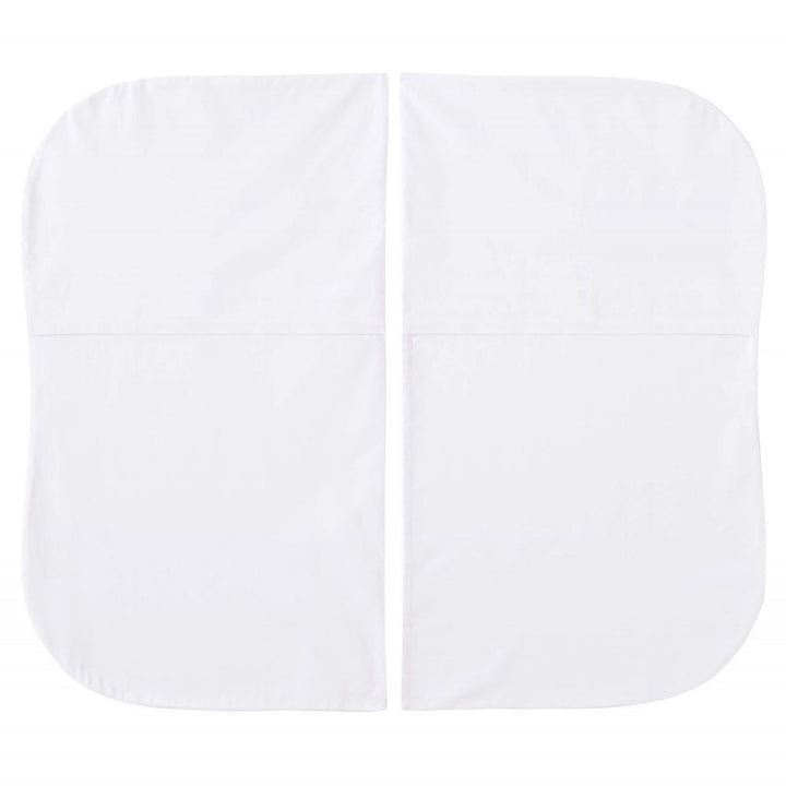 Halo Bassinest White Fitted Sheet Twin 2-Pack