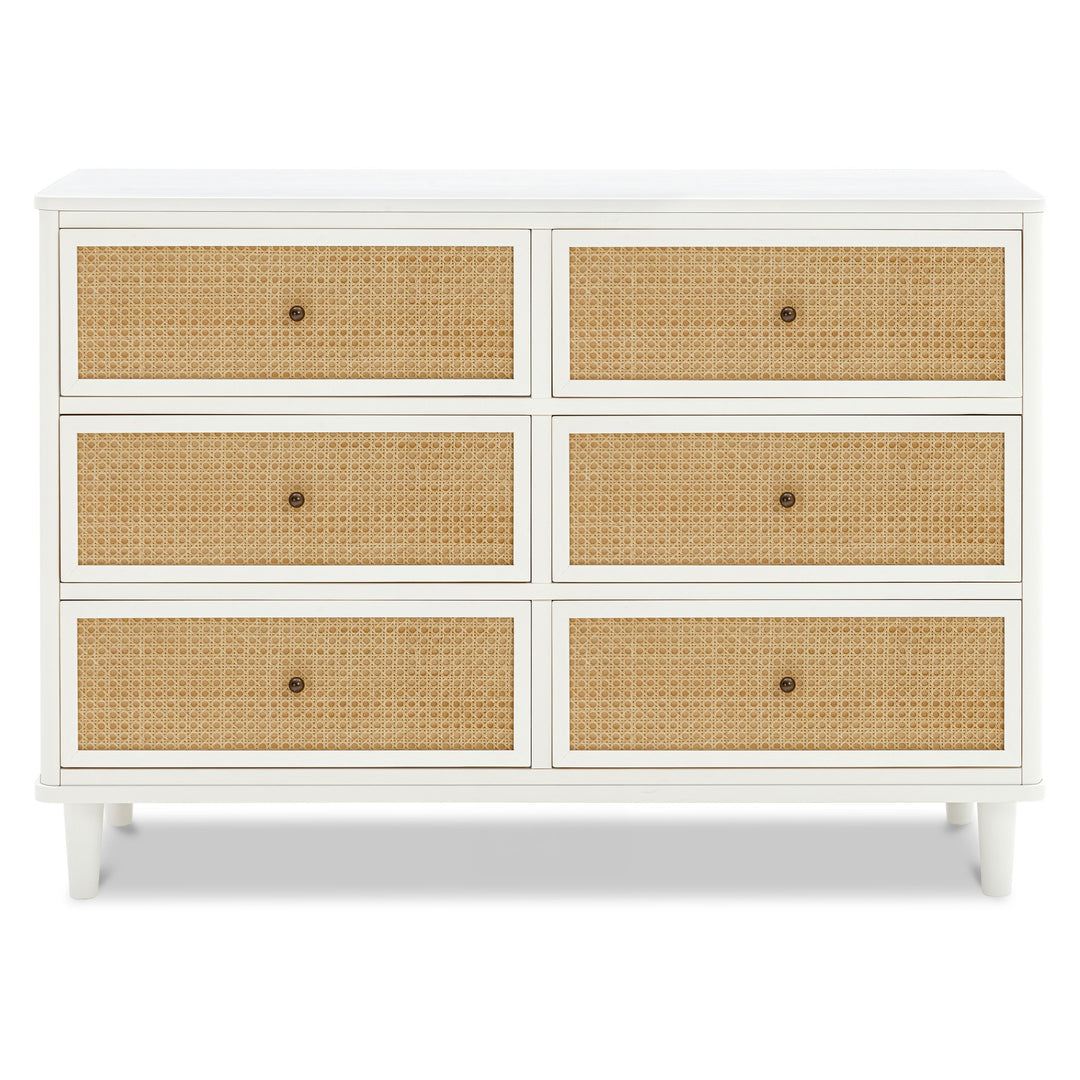 Namesake Marin with Cane 6 Drawer Dresser