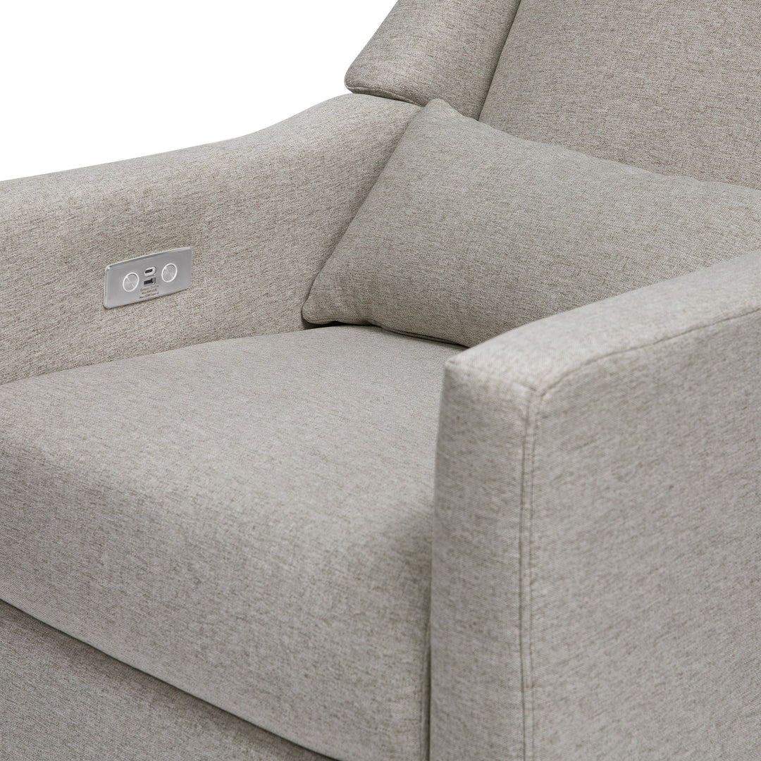 Babyletto Kiwi Electronic Recliner and Swivel Glider with USB port
