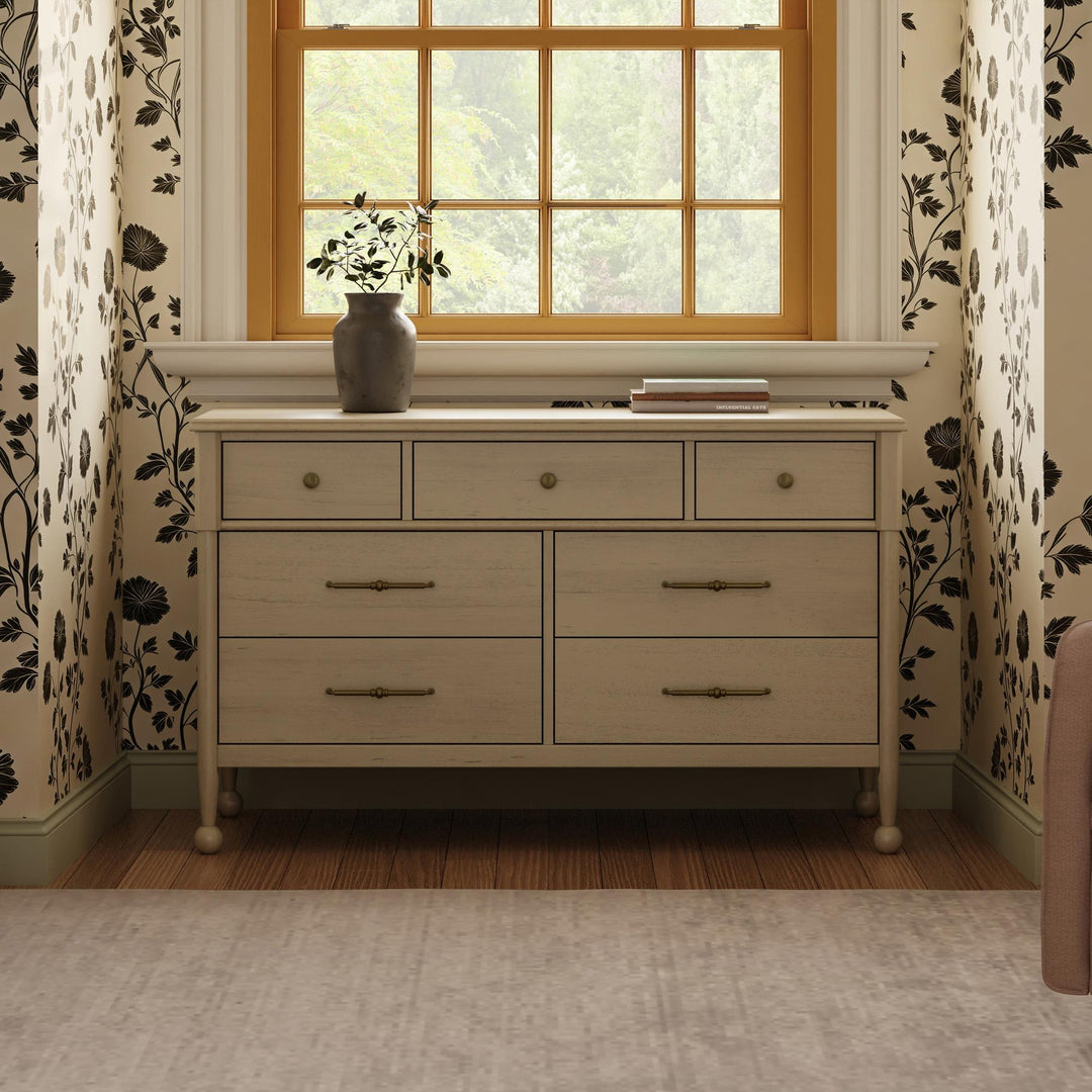 Namesake Alouette 7-Drawer Wide Dresser (56”)