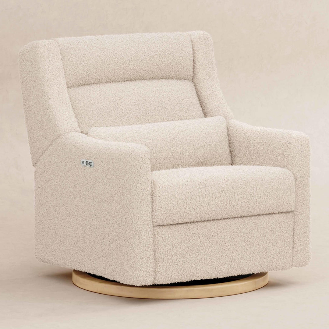 Babyletto Kiwi Plus Chair and a Half Power Recliner &amp; Swivel Glider with Power Adjustable Headrest and USB Port