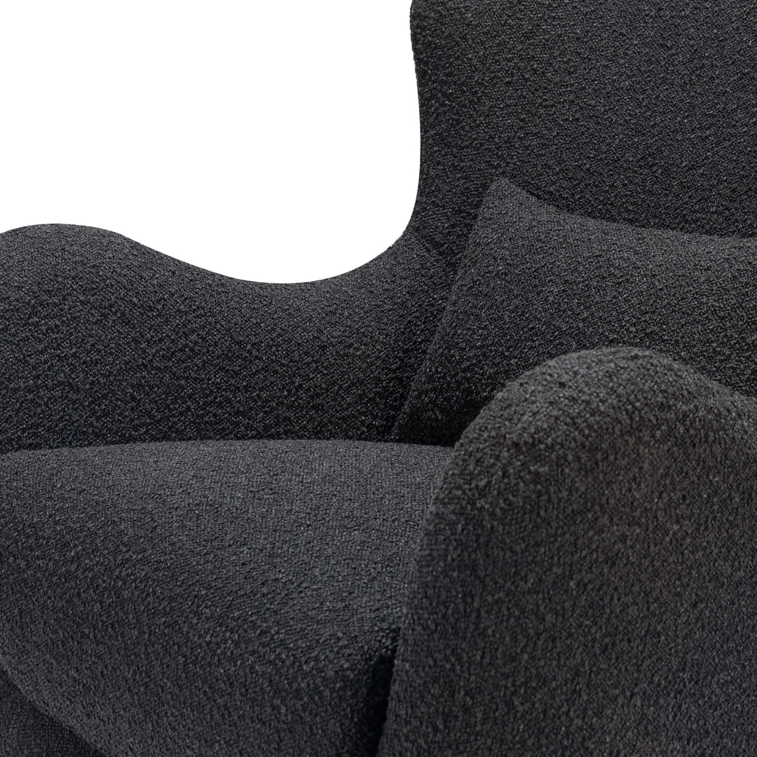 Nursery Works Solstice Swivel Glider in Boucle