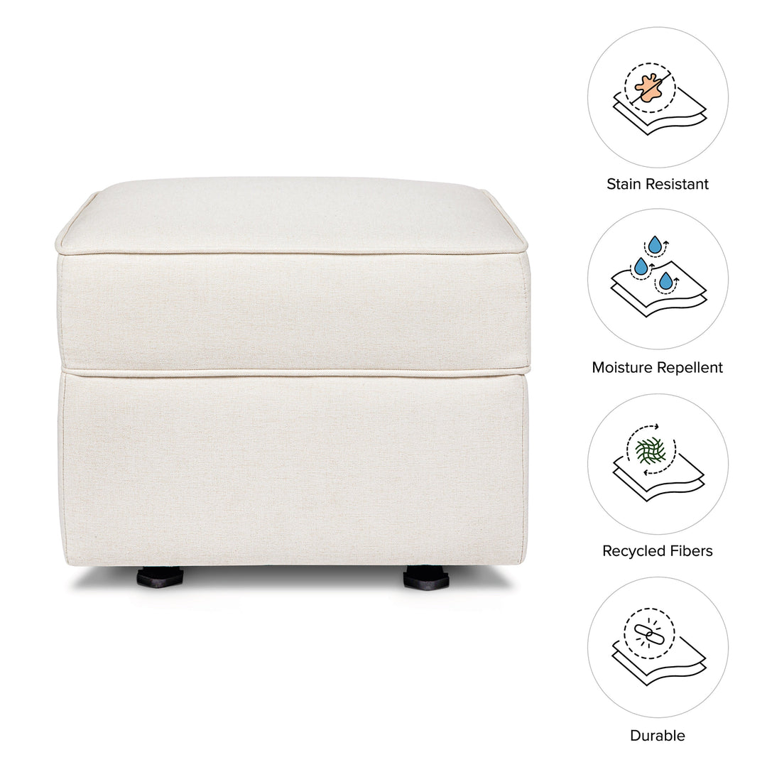 Namesake Willa-Alden Gliding Ottoman