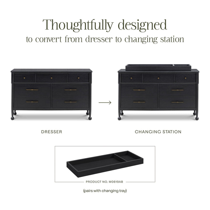 Namesake Alouette 7-Drawer Wide Dresser (56”)