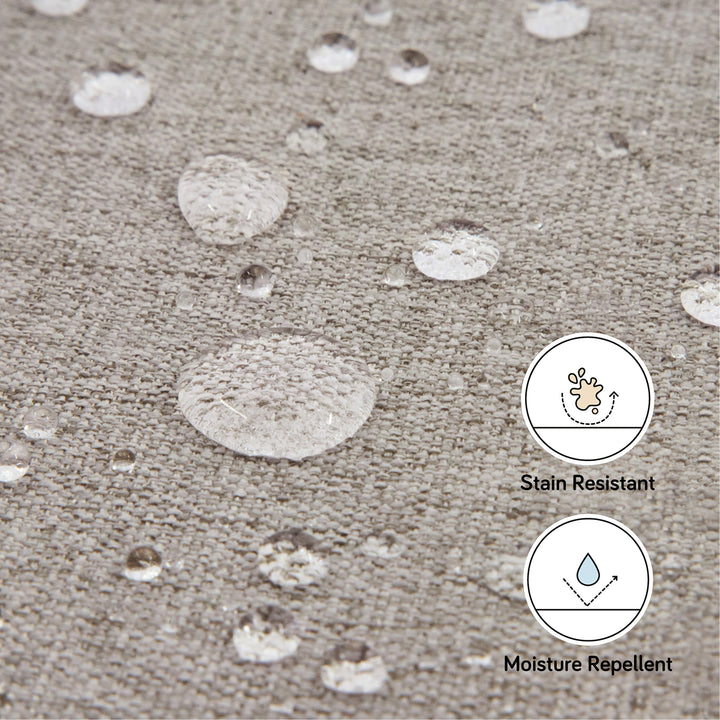 Babyletto Tuba Gliding Ottoman in Eco-Performance Fabric | Water Repellent & Stain Resistant