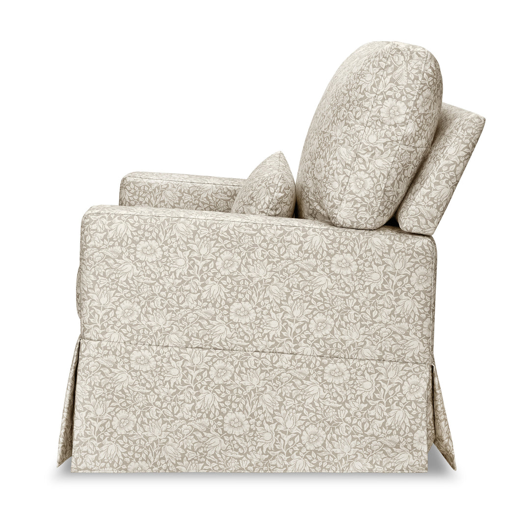 Morris & Co. x Namesake Crawford Pillowback Comfort Swivel Glider