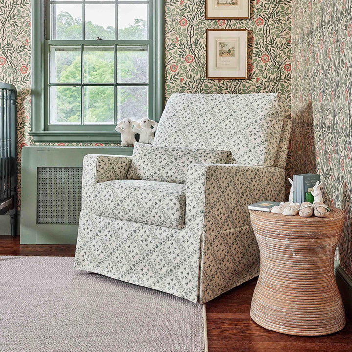 Sarah Flint x Namesake Crawford Swivel Glider in Eco-Performance Fabric | Water Repellent &amp; Stain Resistant