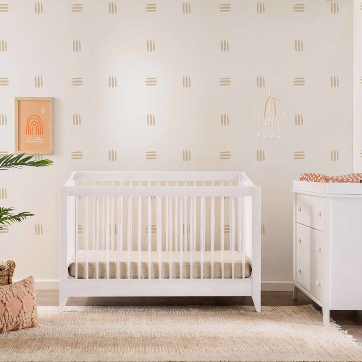 Babyletto Sprout 4-in-1 Convertible Crib with Toddler Bed Conversion Kit