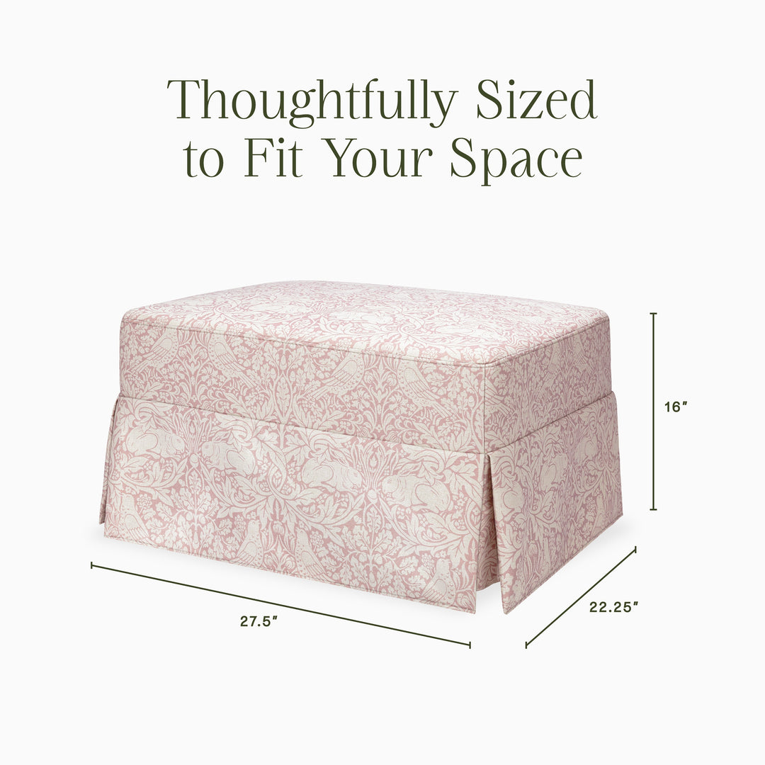 Morris & Co. x Namesake Crawford Gliding Ottoman