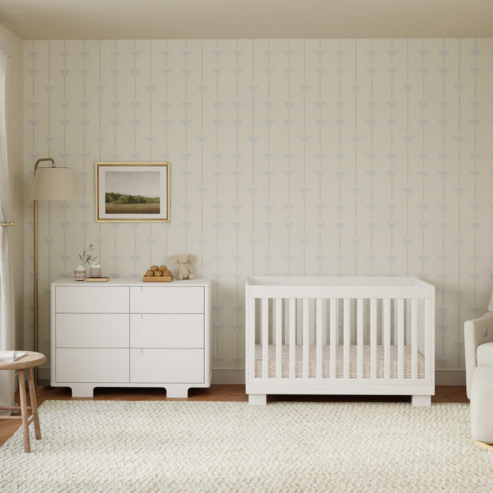 Babyletto Modo 3-in-1 Convertible Crib with Toddler Bed Conversion Kit