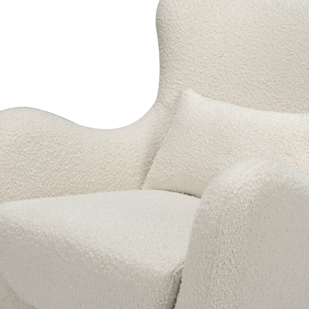 Nursery Works Solstice Swivel Glider in Boucle