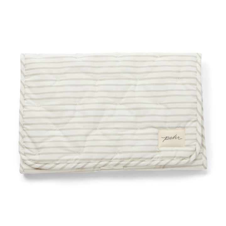 Pehr Striped On the Go Portable Changing Pad