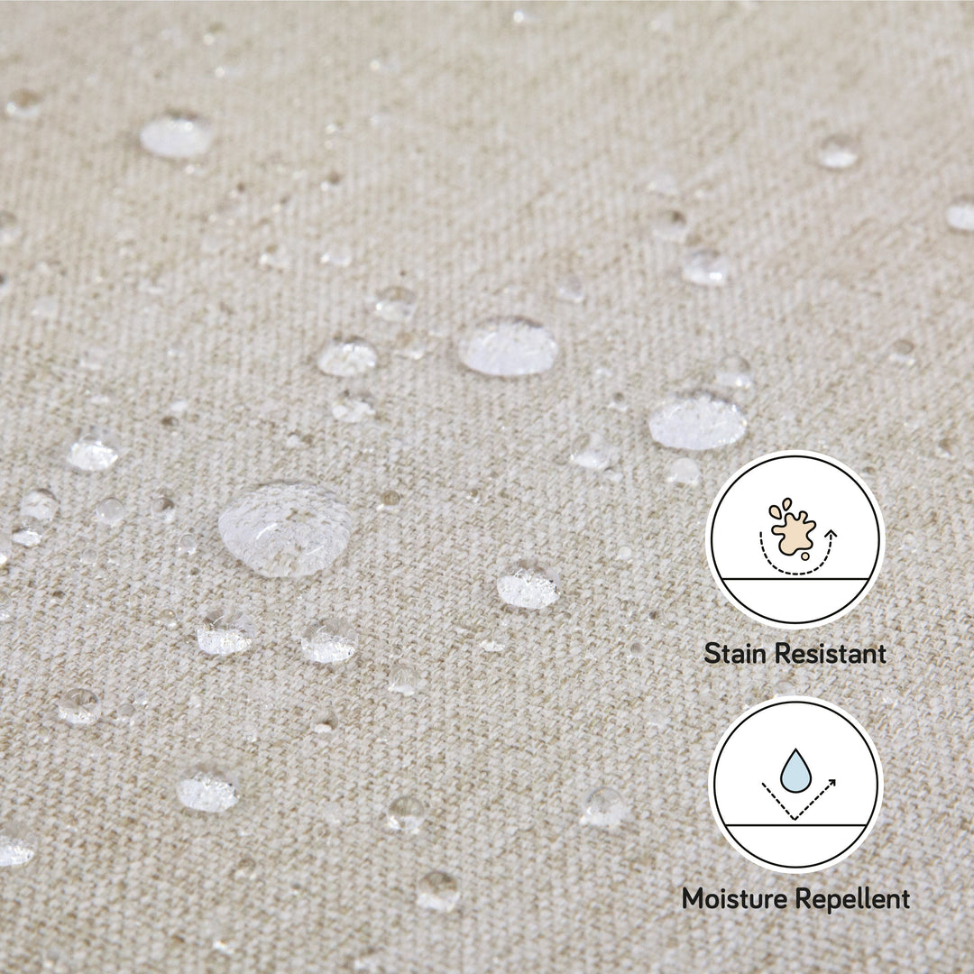 Babyletto Cali Storage Ottoman in Eco-Performance Fabric | Water Repellent & Stain Resistant