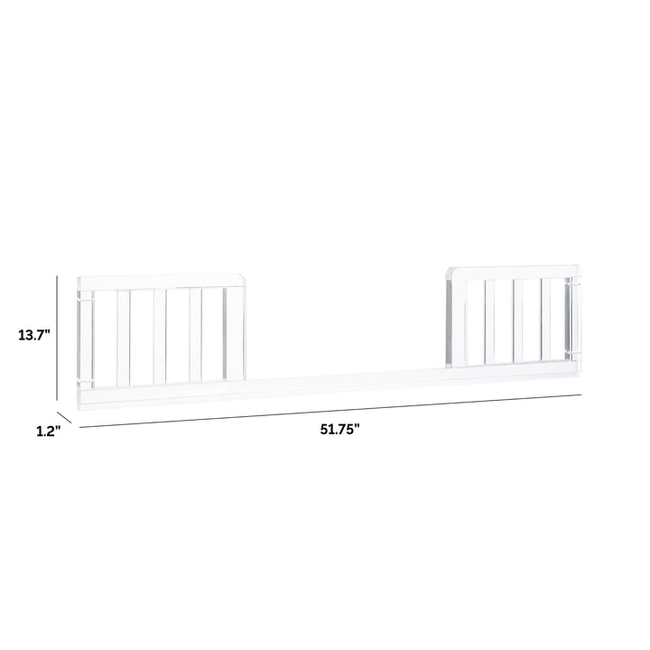 Nursery Works Luma Acrylic Toddler Bed Conversion Kit