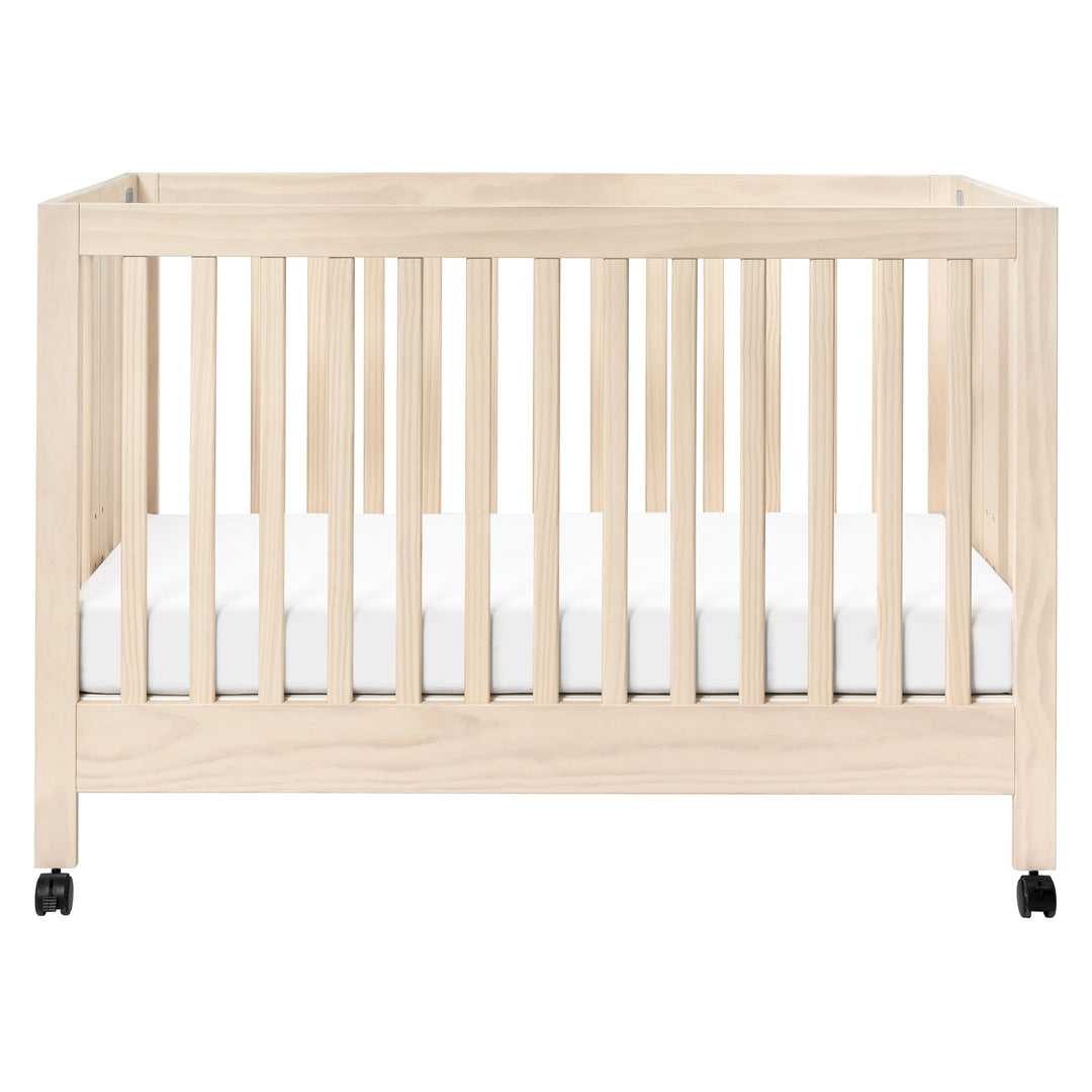 Babyletto Maki Portable Folding Crib with Toddler Bed Conversion Kit