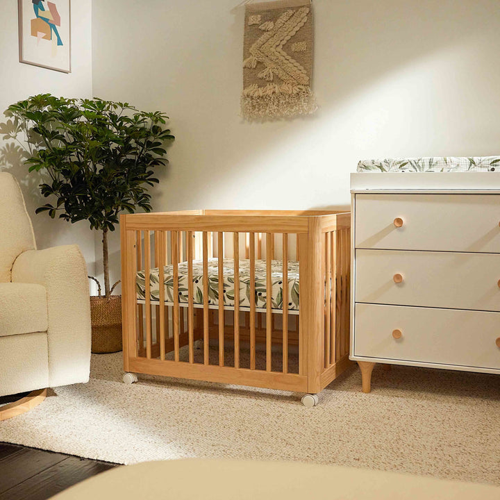 M23401N,Babyletto,Yuzu 8-in-1 Convertible Crib w/All-Stages Conversion Kits in Natural