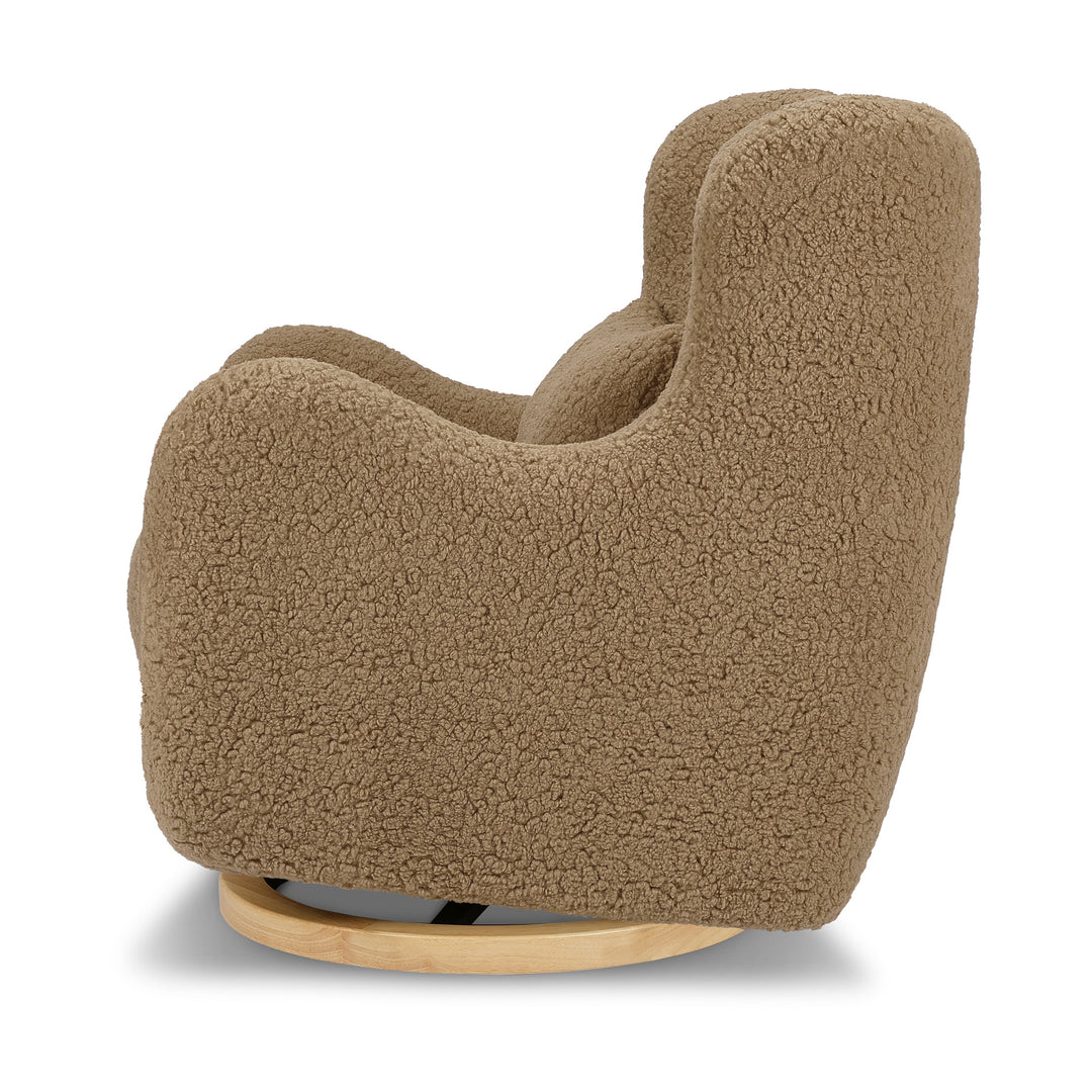 Nursery Works Solstice Swivel Glider in Shearling