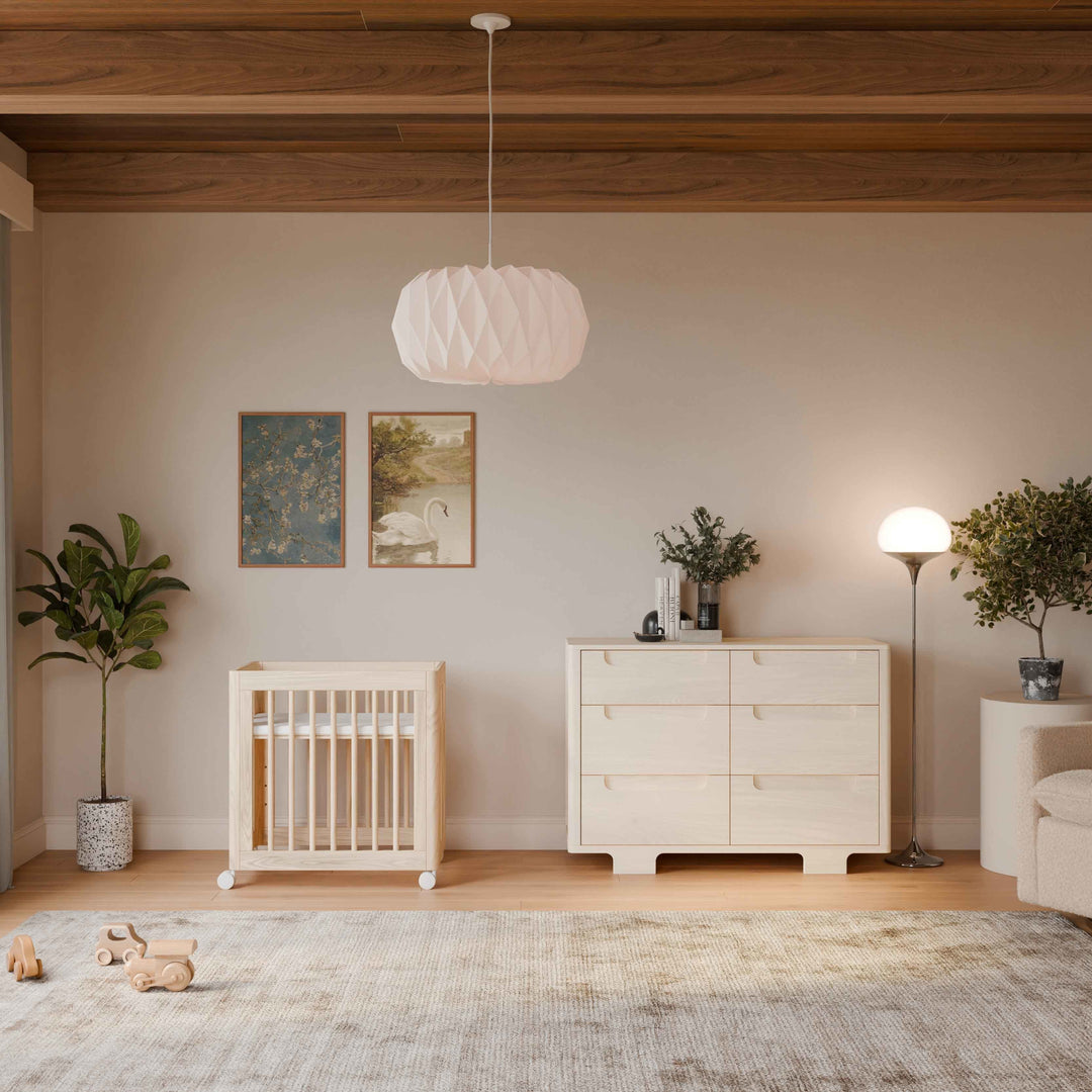 M23401NX,Babyletto,Yuzu 8-in-1 Convertible Crib w/All-Stages Conversion Kits in Washed Natural