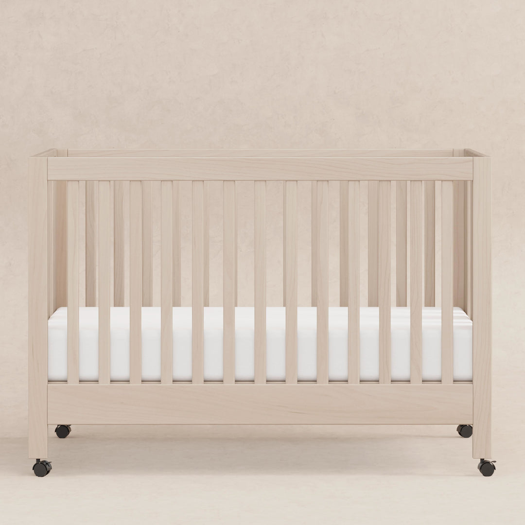 Babyletto Maki Portable Folding Crib with Toddler Bed Conversion Kit