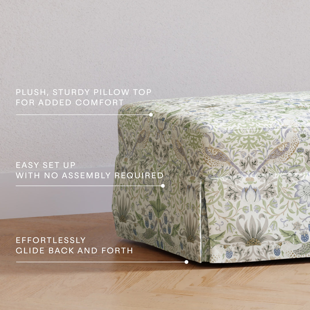 Morris & Co. x Namesake Crawford Gliding Ottoman