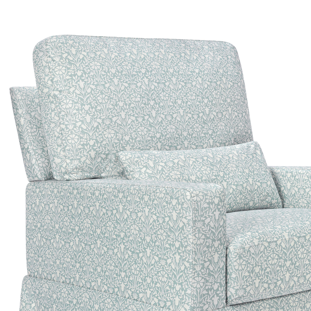 Morris & Co. x Namesake Crawford Pillowback Comfort Swivel Glider
