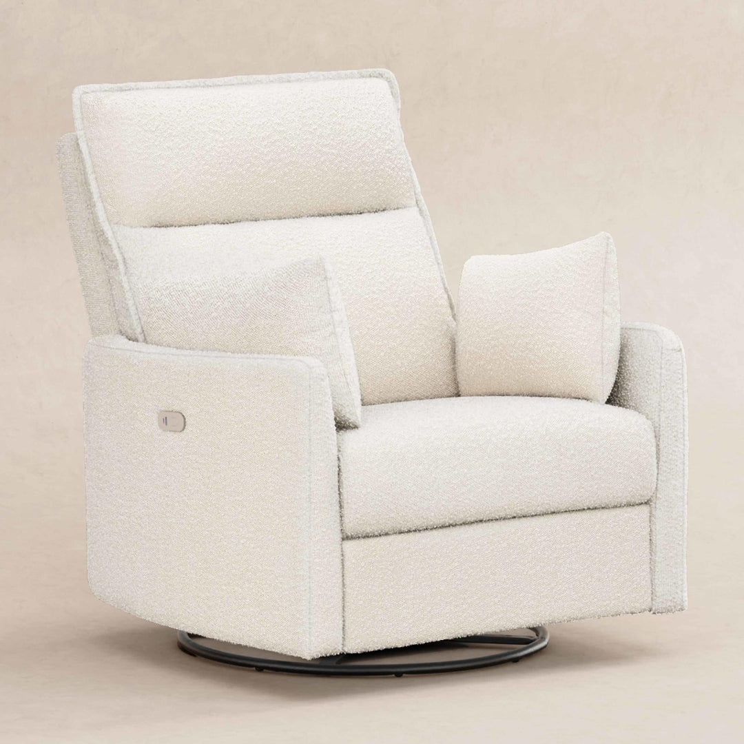 Babyletto Nori Extra Wide Electronic Recliner &amp; Swivel Glider with USB port