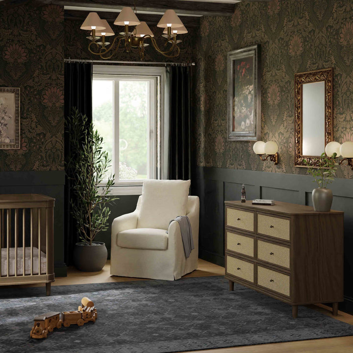 Namesake Marin with Cane 6 Drawer Dresser