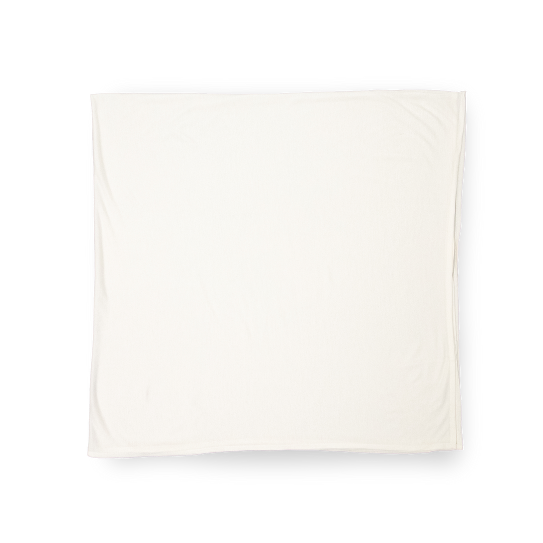 Little Unicorn Stretch Knit Swaddle Blanket | White