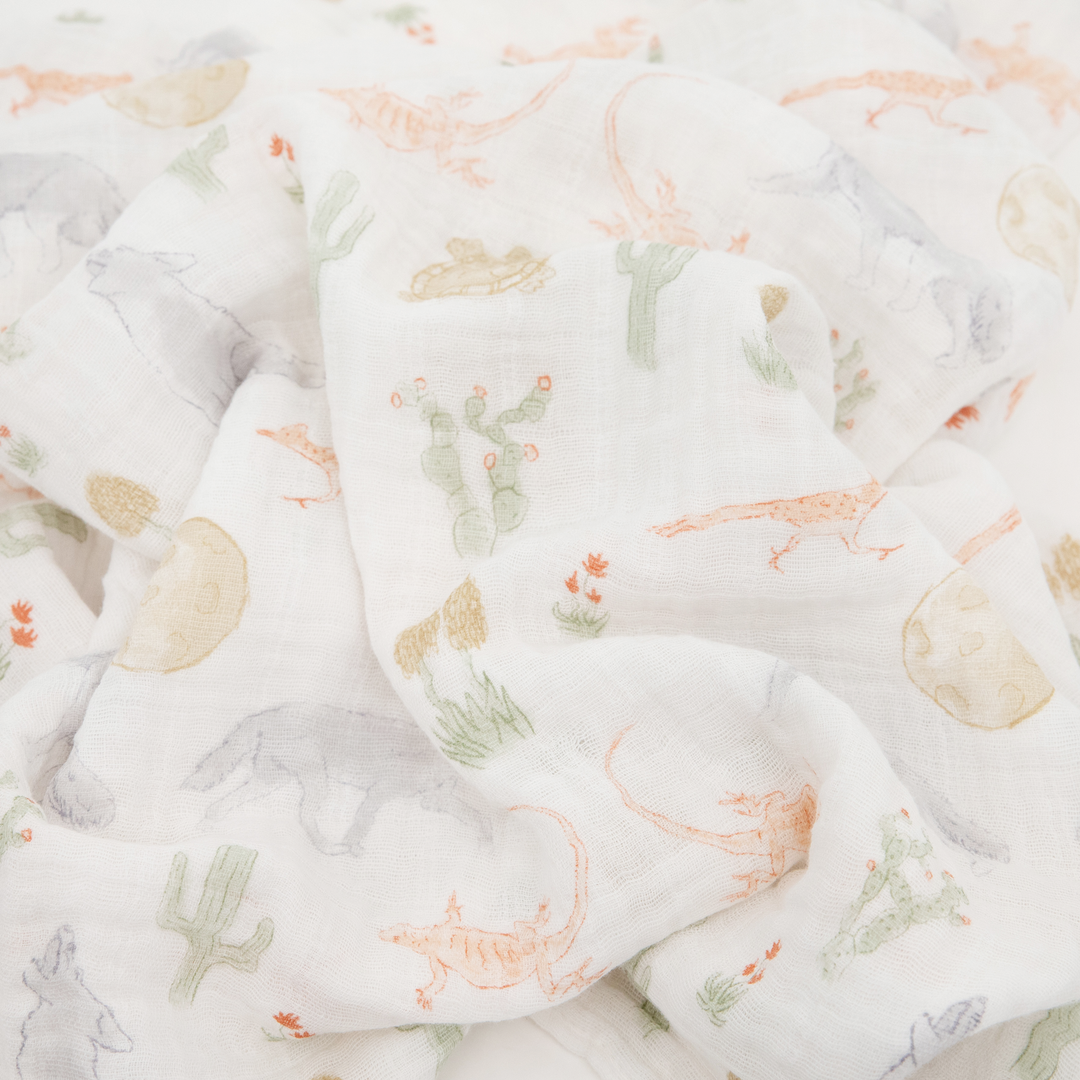 Little Unicorn Cotton Muslin Swaddle Blanket 3-Pack | Desert Night
