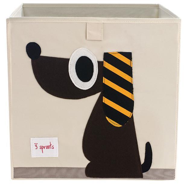 3 Sprouts Storage Box Dog