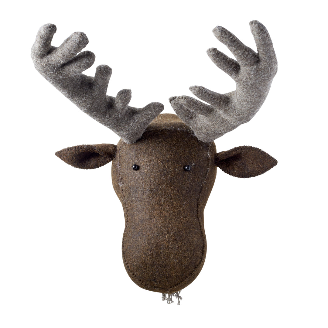 Fiona Walker Original Felt Animal Head Moose