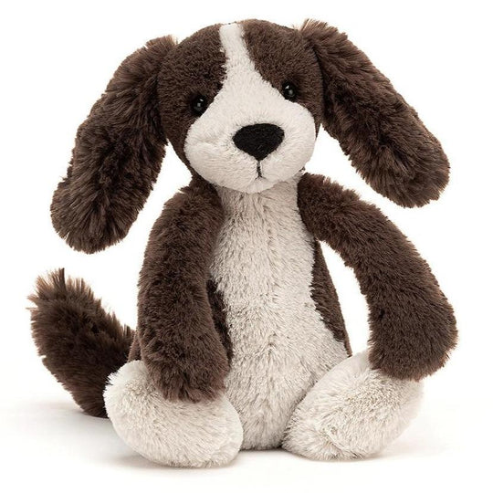Jellycat Bashful Fudge Puppy Small Shower Me With Love