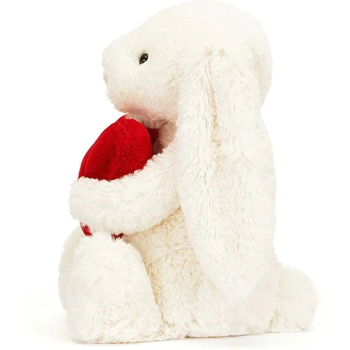 Jellycat Bashful Red Love Heart Bunny Original