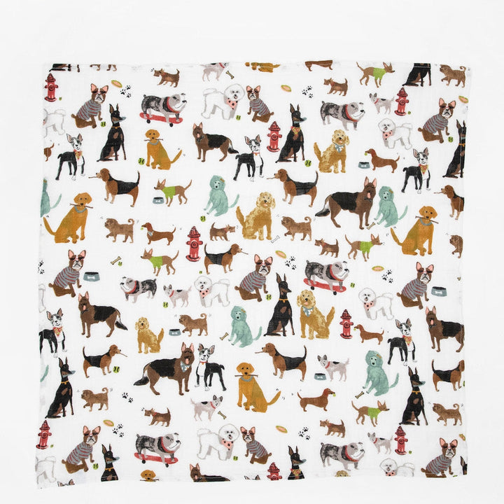 Little Unicorn Cotton Muslin Squares 4 Pack | Woof