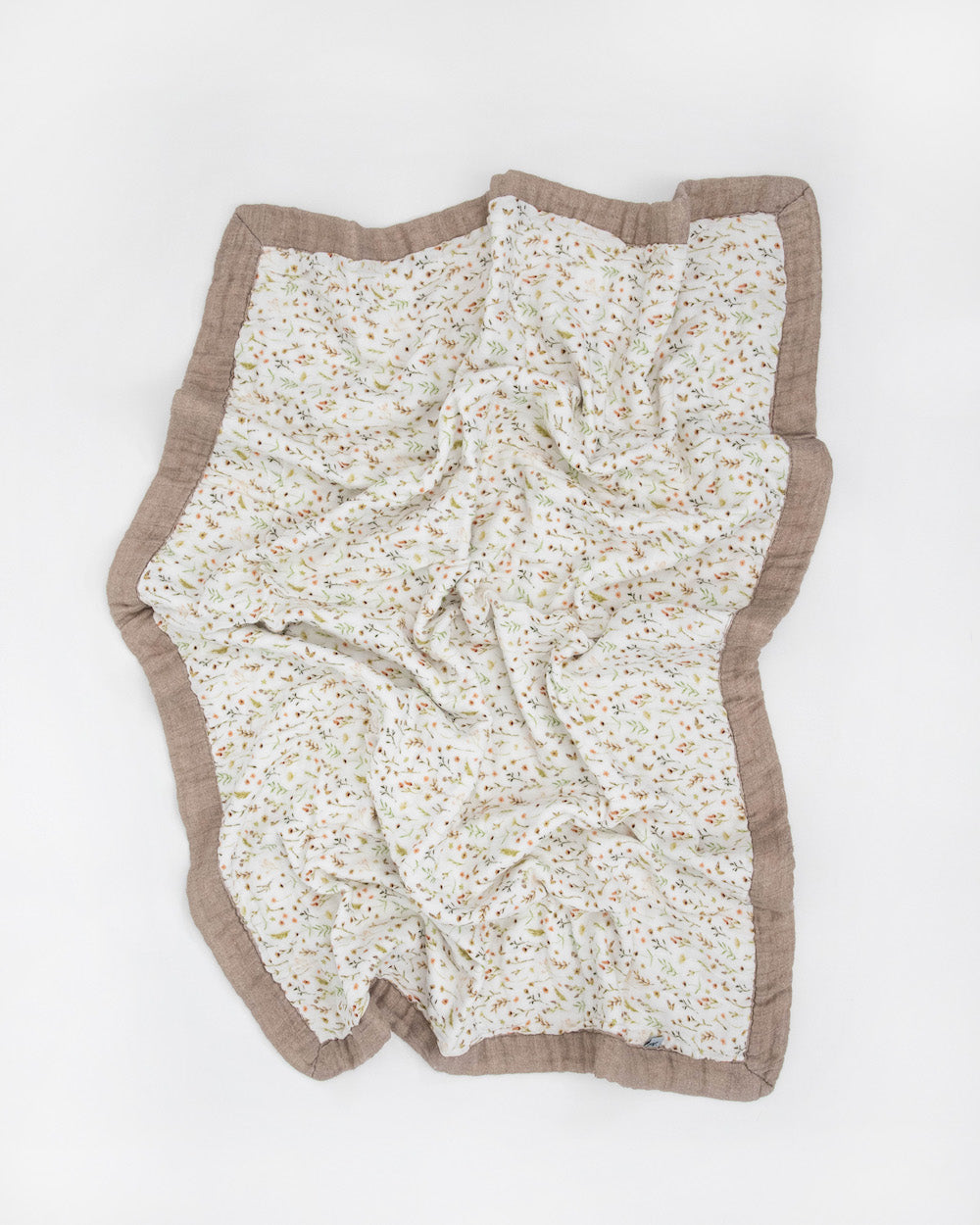 Little Unicorn Organic Cotton Muslin Baby Quilt | Floral Field