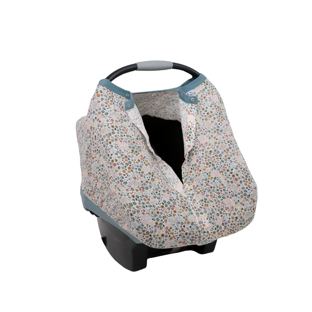 summer infant canopy Little Unicorn Cotton Muslin Car Seat Canopy
