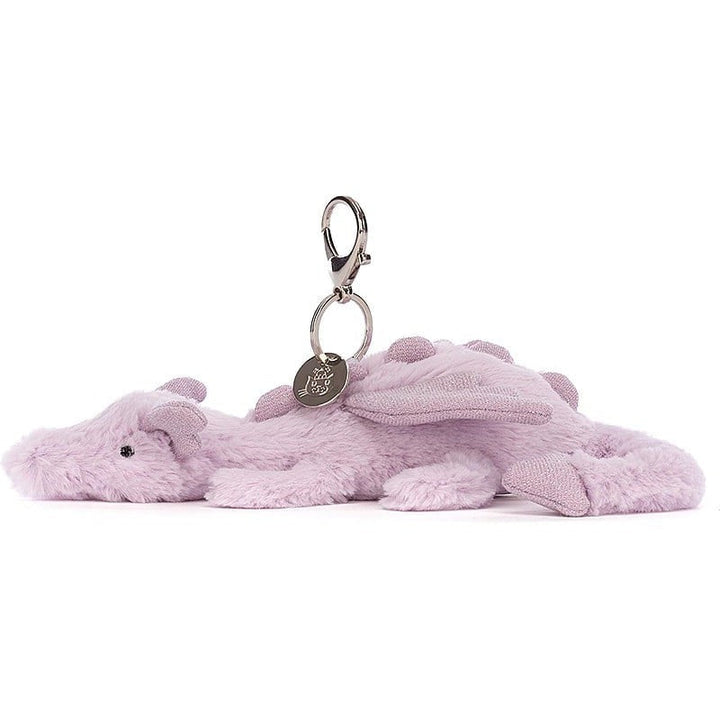 Jellycat Lavender Dragon Bag Charm