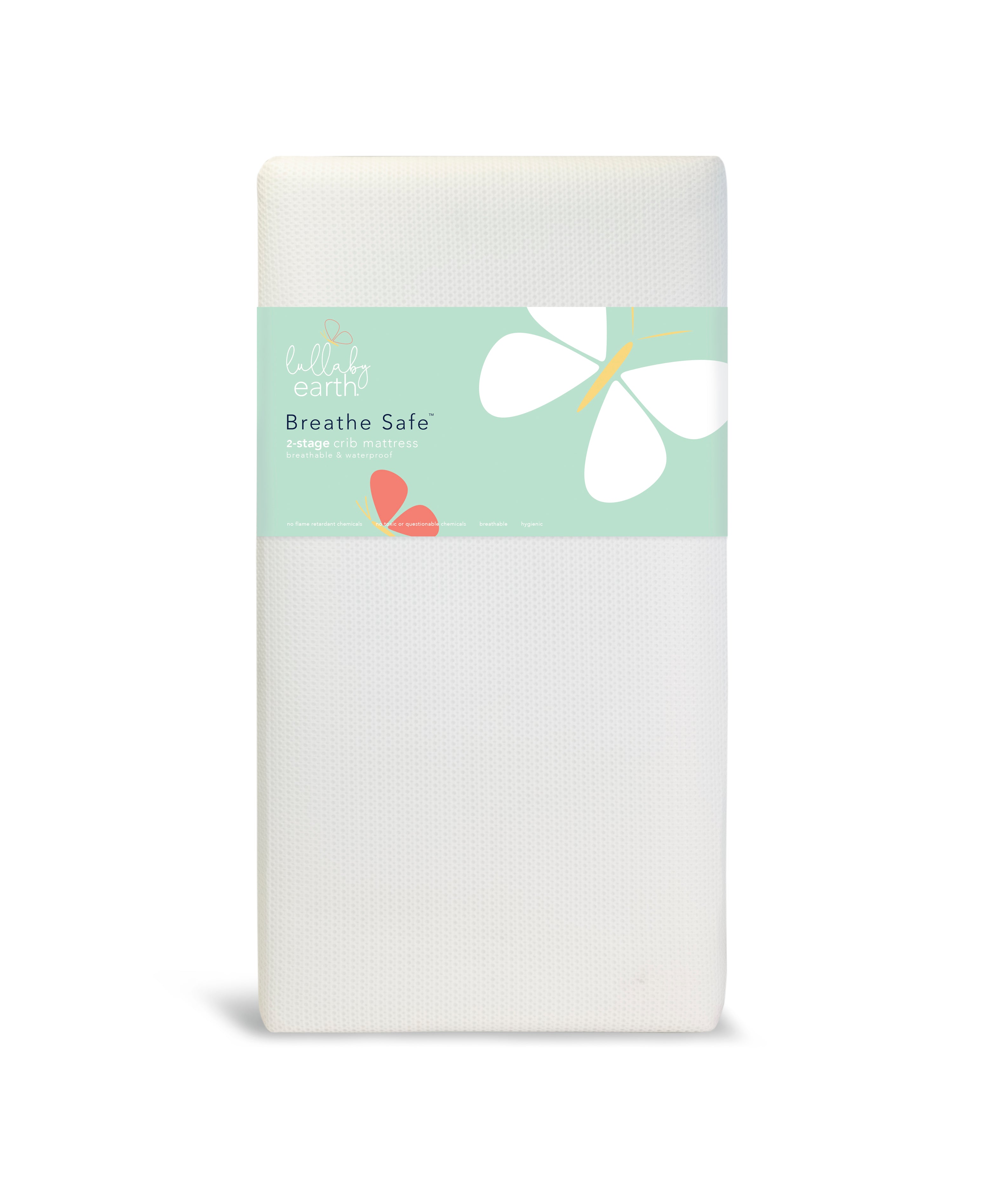 Lullaby Earth Breath Safe 2 Stage Crib Mattress Shower Me With Love