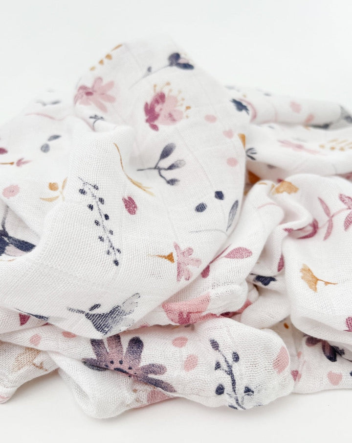 Little Unicorn Deluxe Muslin Swaddle Blanket | Fairy Gardens