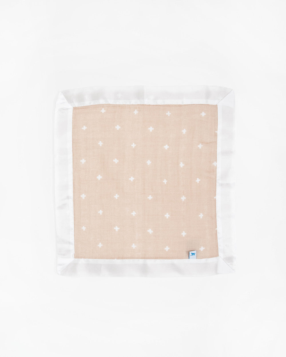 Little Unicorn Cotton Muslin Security Blanket 3 Pack | Taupe Cross