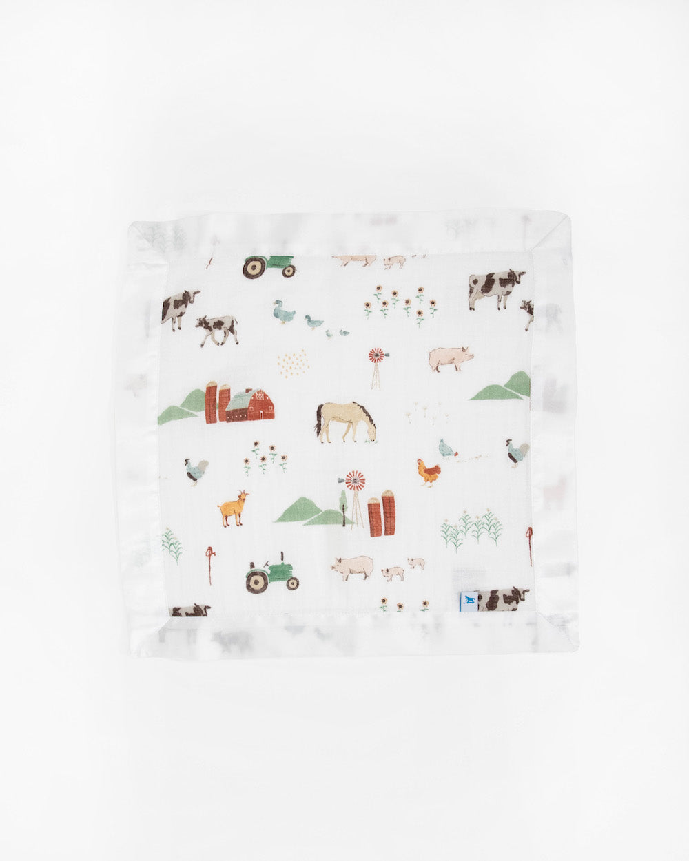 Little Unicorn Cotton Muslin Security Blanket 3 Pack | Farmyard