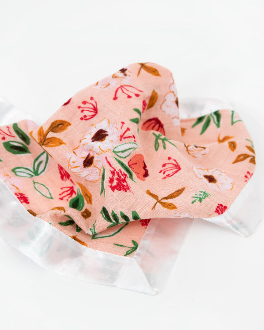 Little Unicorn Cotton Muslin Security Blanket 3 Pack | Vintage Floral