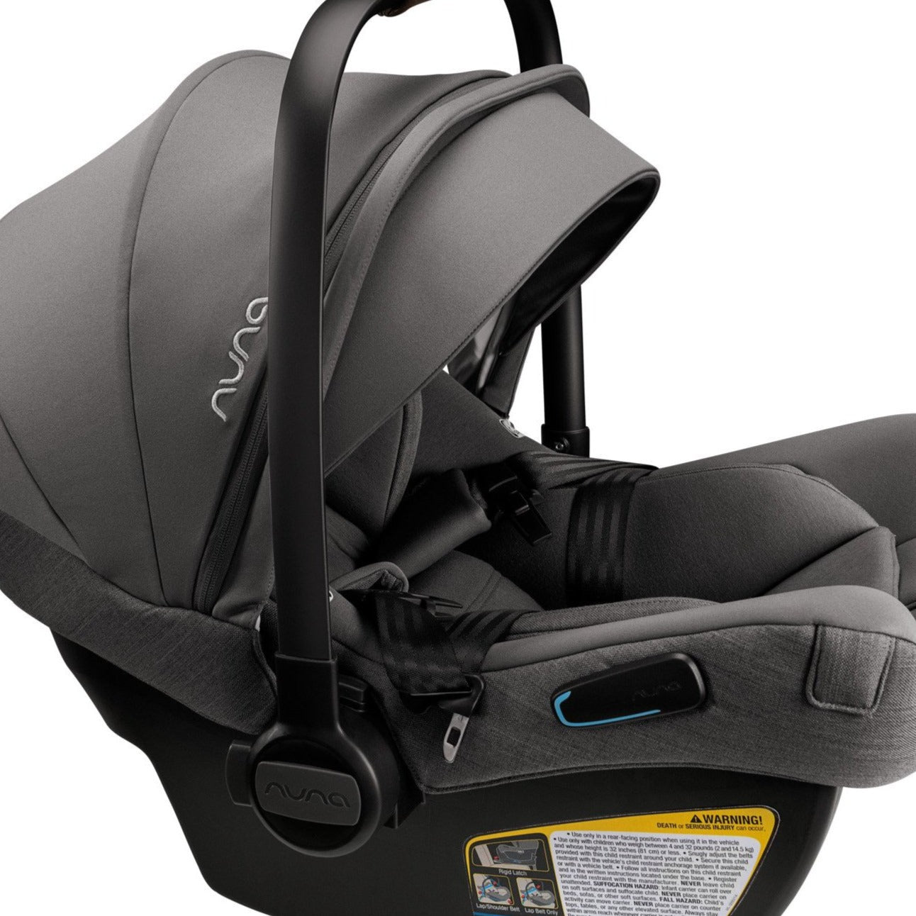 Nuna Pipa Lite RX Infant Car Seat RELX Base Shower Me With Love