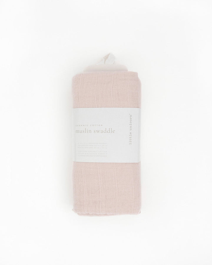 Little Unicorn Organic Cotton Muslin Swaddle Blanket | Rosie