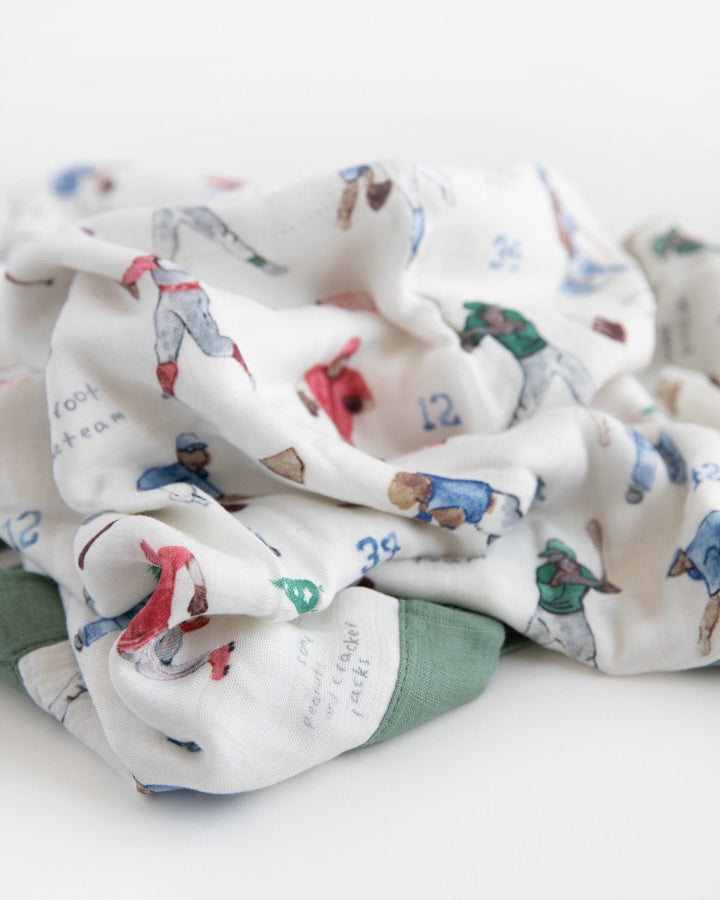 Little Unicorn Deluxe Muslin Baby Quilt | Home Run