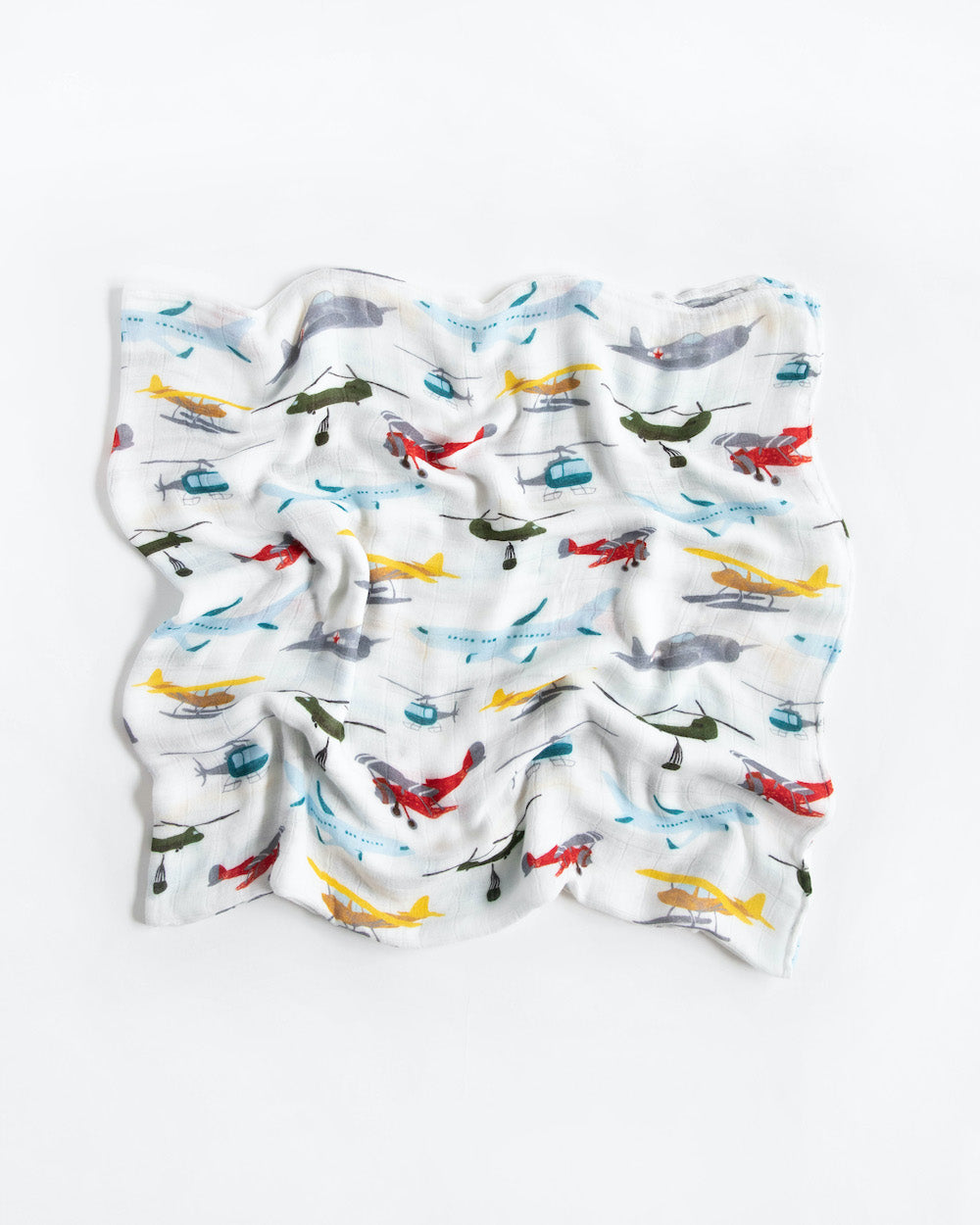 Little Unicorn Deluxe Muslin Swaddle Blanket | Air Show