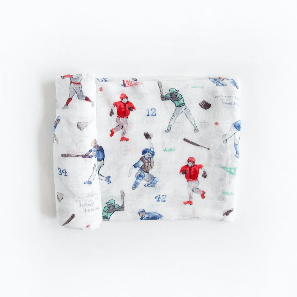 Little Unicorn Deluxe Muslin Swaddle Blanket | Home Run
