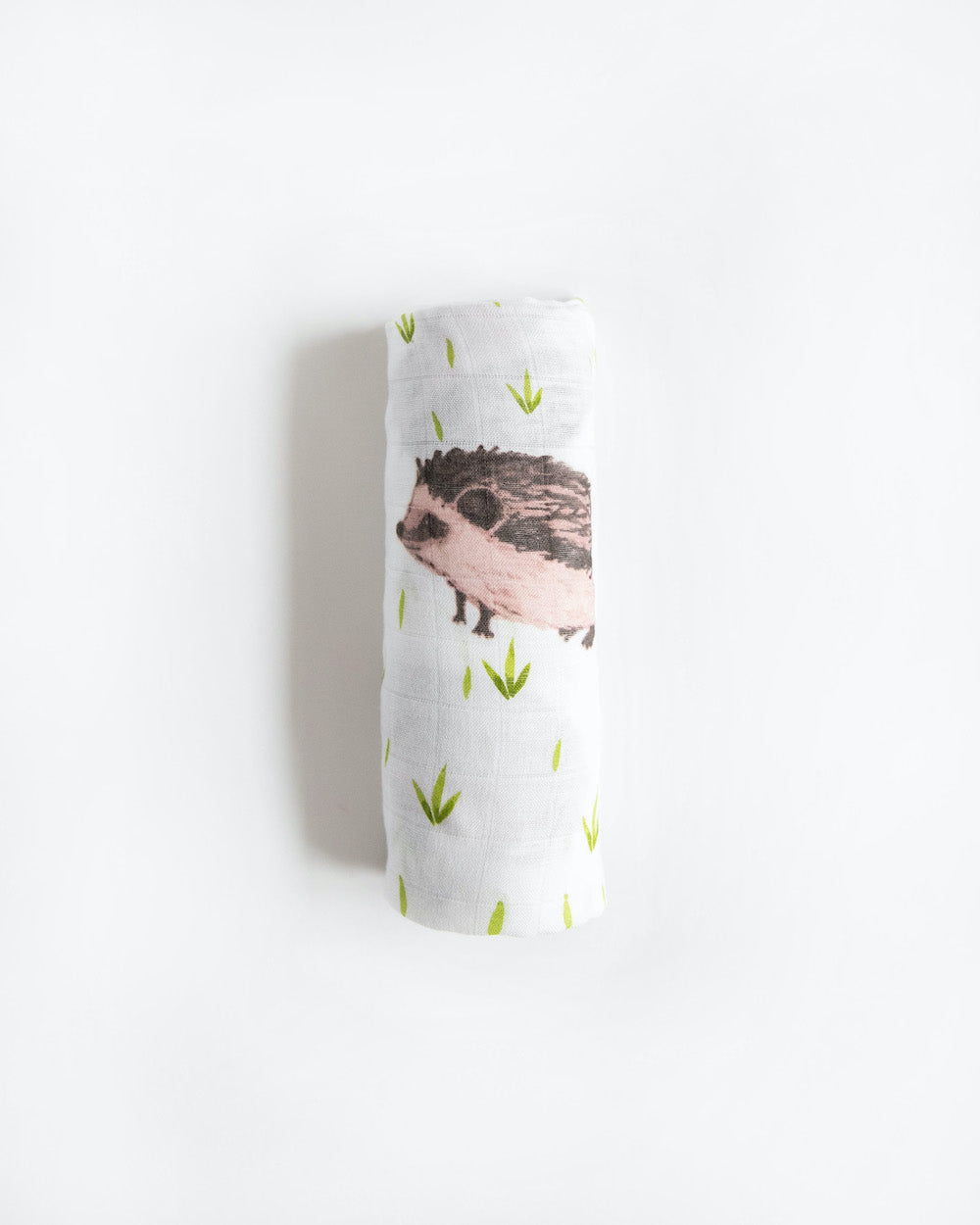 Little Unicorn Deluxe Muslin Swaddle Blanket | Hedgehog