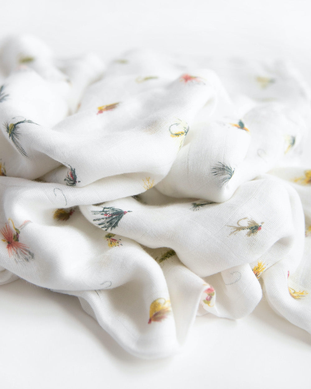 Little Unicorn Deluxe Muslin Swaddle Blanket | Gone Fishing