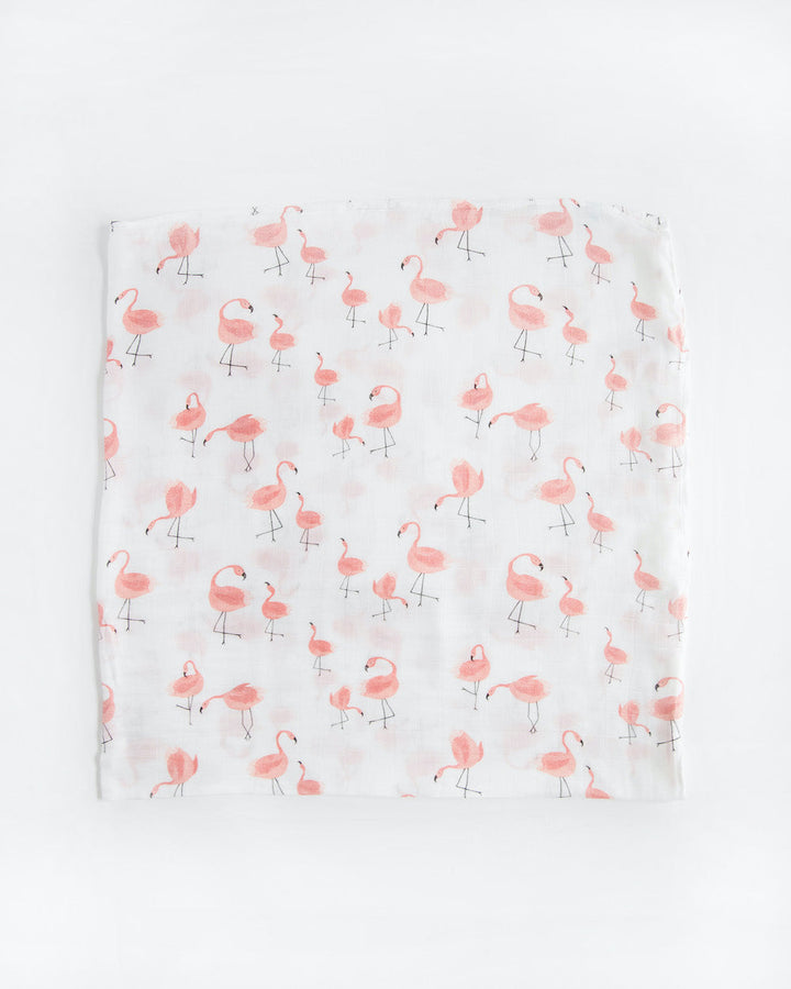 Little Unicorn Deluxe Muslin Swaddle Blanket 2 Pack | Pink Ladies